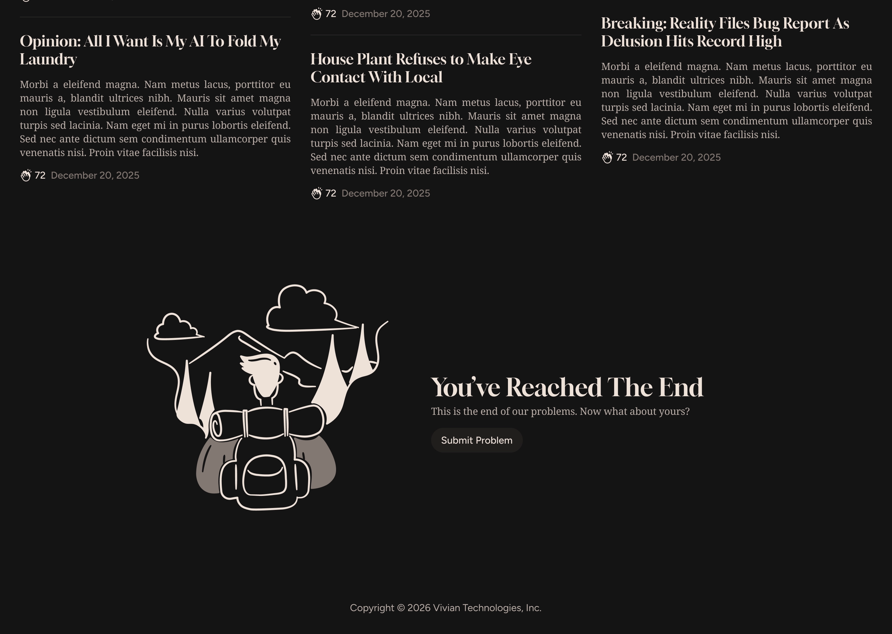 Front page
