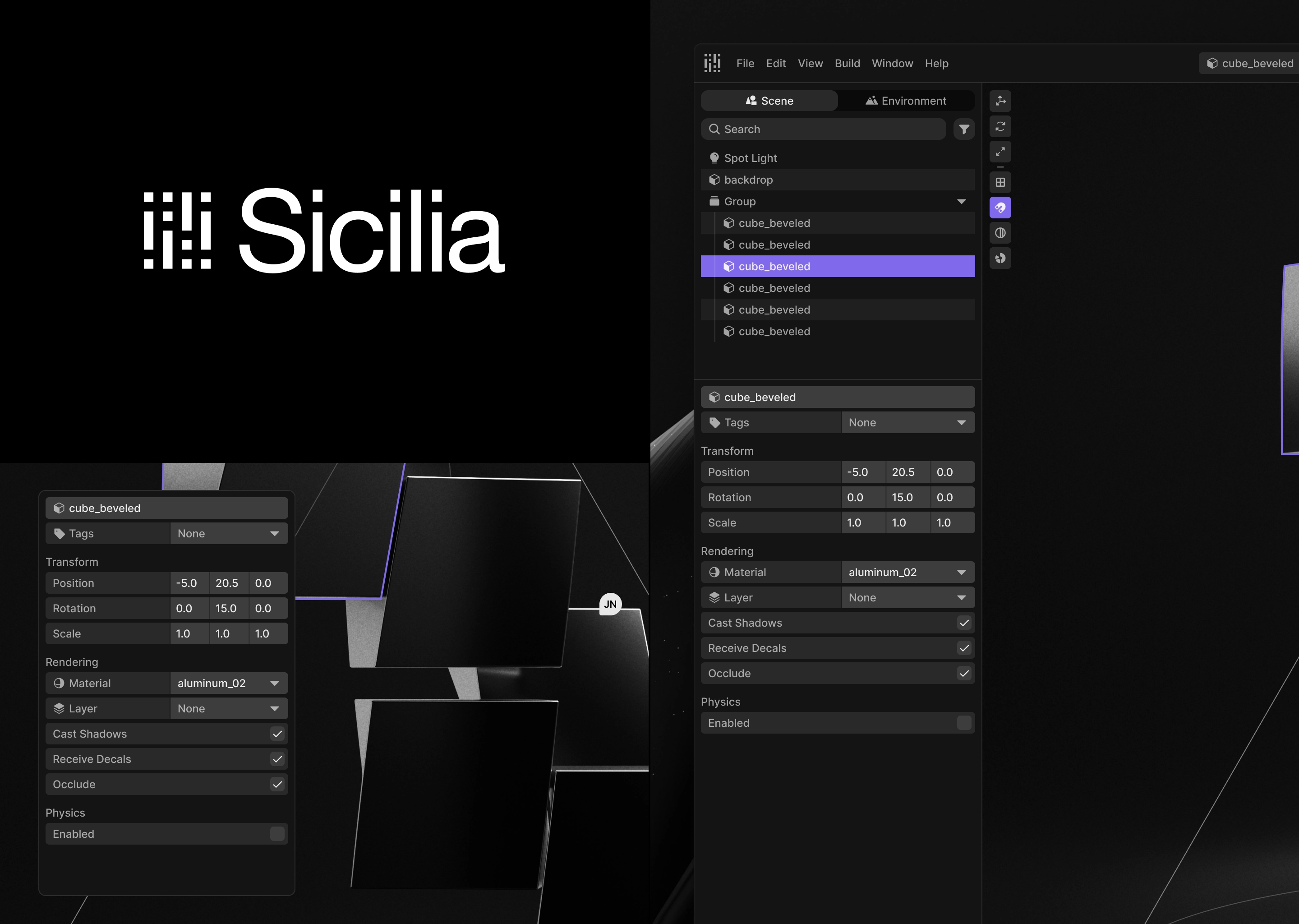 Sicilia — an austere game engine for the joy of game development. Designed especially for Linux.